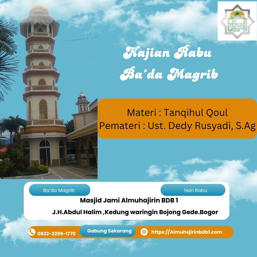 Kajian Rabu Ba'da Magrib