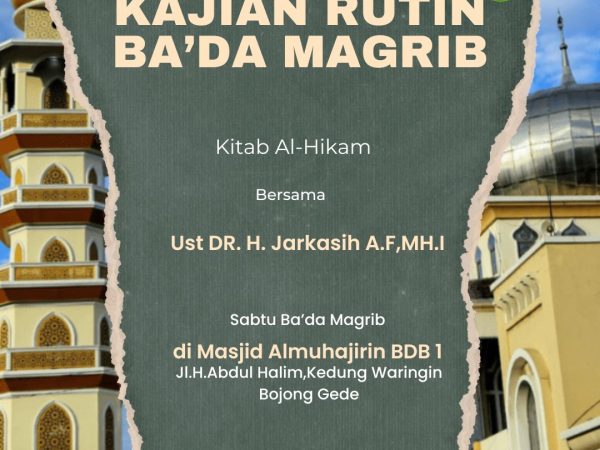 Kajian Sabtu Ba'da Magrib