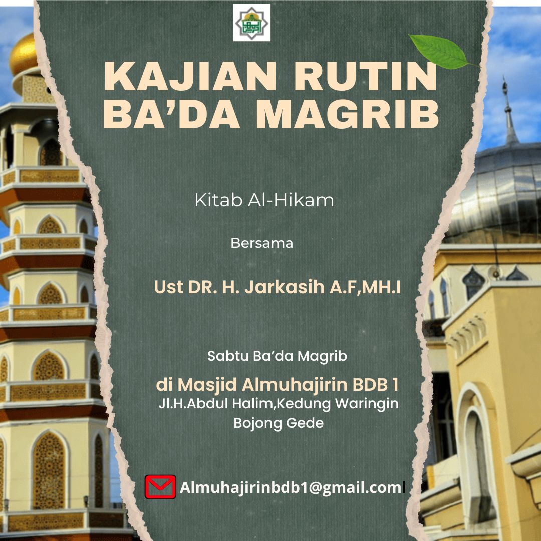 Kajian Sabtu Ba'da Magrib