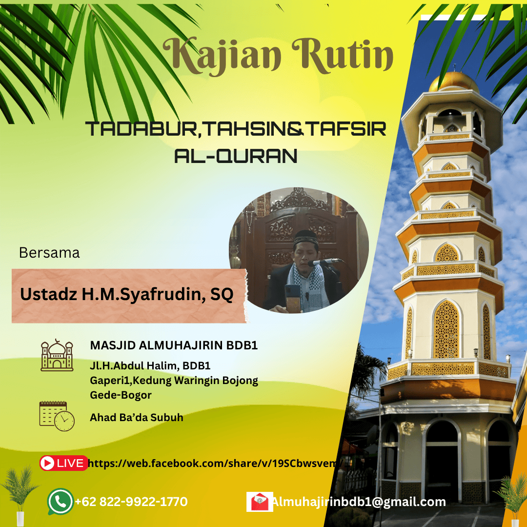 Taklim Ahad Ba'da Subuh